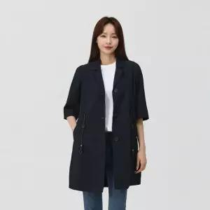 PAT 트렌치형 홑겹 코트_QJ41102