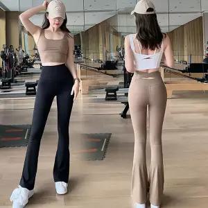 부츠컷팬츠 글램핏부츠컷팬츠 필라테스 롱 바지 운동복 슬림 무지 요가복