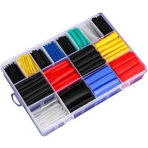 2:1, 열수축 튜브, 127-850 PCS, 절연 폴리올레핀 외장, 전자 DIY 키트, 전기 연결 케이블 슬리브
