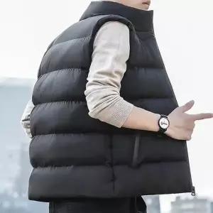 [하프클럽/모로엠]남성 웰론 겨울 패딩 조끼 LD-VEP-QSIS158