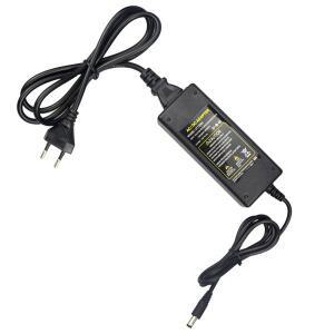 블랙 전원 공급 장치 DC 12V LED 라이트 스트립 CCTV 카메라 DVR 어댑터 충전기 변압기 8A