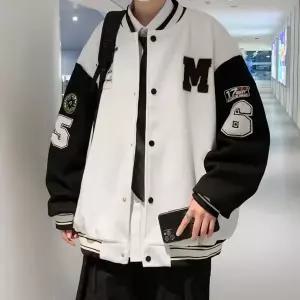 [모로엠] 남성 2컬러 야구 점퍼 자켓 DMC-JUA-QCC421