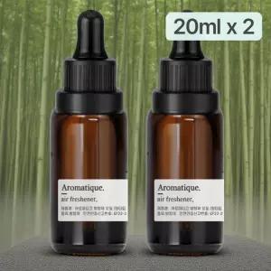 방향제 오일 20ml x 2개 차량용 석고 리필