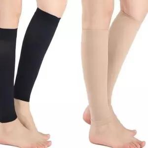 종아리 압박밴드 Z06175 압박보정스타킹 A블랙L 각선미살려주는 승무원스타킹 각선미업 1EE3E