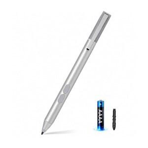 SURFACE PRO용 인터페이스 액티브 펜 2500시간 배터리 손바닥 사용 불가 | GO/BOOK/LAPTOP/STUDIO용 MPP 스타일러스 KOBO hp호환 ASUS 지원 버튼 2개 학생 아티스트 필기용 1024압력 지원