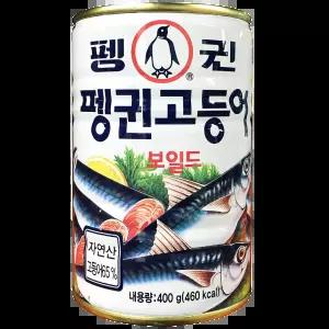 펭귄 보일드 고등어캔 400g X12 캠핑용품 포장용