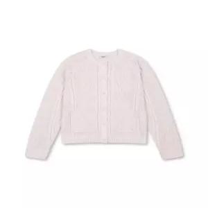 여아 케이블 라운드넥 니트 가디건_PKG1EC2030