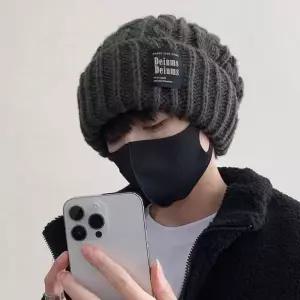 니트 꽈배기 루즈핏 빅 비니