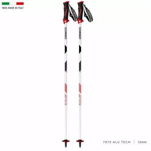 스키폴 12mm 알루미늄 카본 마스터즈 ST 화이트 블랙