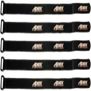 Apex RC 제품 5팩 20mm x 리포 배터리 스트랩/카메라 3052