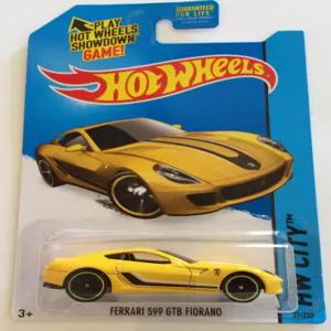 핫휠 2015 HW 시티 페라리 599 GTB 피오라노 21/250 옐로우