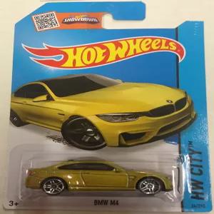 핫휠 2015 HW 시티 BMW M4 24/250 골드