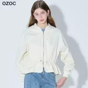 [오조크][오조크(OZOC)] 뒷셔링 블루종 점퍼 (택가격 149000원)