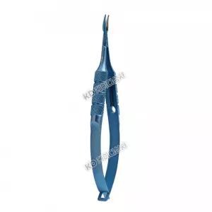 바라큘러 니들홀더 곡 락킹 NEEDLE HOLDER CURVED LOCK TITANIUM