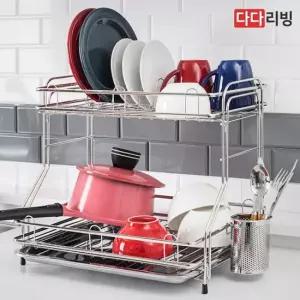 다다리빙 갤러리 특2단 스텐 식기건조대