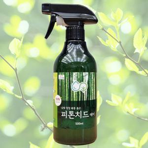피톤치드 케어 500ml 1개 남해 편백수 원액 새집증후군 섬유 탈취제 화장실 담배 냄새 악취 제거