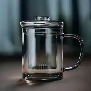 7day 컬러무드 내열유리 티머그350ml 차우림 거름망 [WFD7C59]