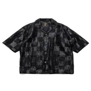 24SS 니들스 반팔 셔츠 OT096 GRAY DOM