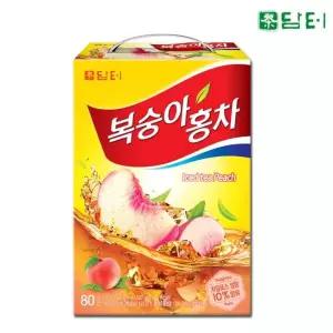 Q 담터 아이스티 복숭아 14g 80T