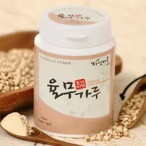 율무가루 팩 스크럽 각질피지 제거 노폐물 청정 보습케어