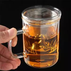 백스커머스 마운틴 내열유리 티머그 350ML 차머그잔