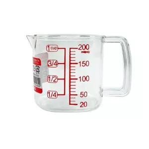 투명 계량컵 200ml 베이킹 케이크 눈금/비이커/비커/쌀계량컵/요리/라면/조리컵/계량/피쳐/홈베이킹/요리용