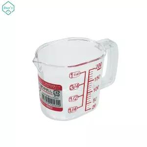 계량컵 나카야 투명 200ml 일본 눈금 베이킹 플라스틱