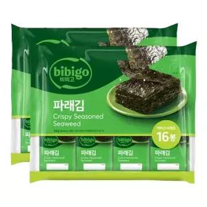 [신세계라이브쇼핑]CJ 비비고 파래김 (4gx16ea) x2개