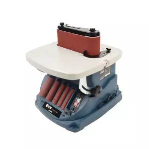 스핀들n벨트샌더 P504BS 450W 테이블 샌딩 탁상 벨트 연마 절삭공구 센딩