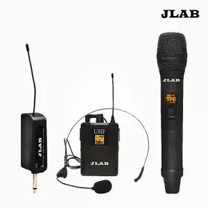 제이랩 JLB-900A 무선마이크 2채널 핸드 헤드셋 교사 강의용 수업용 공연용 행사용