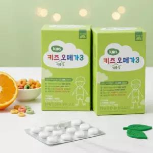 고려은단 키즈 식물성 오메가3 구미 젤리 2박스 2개월분