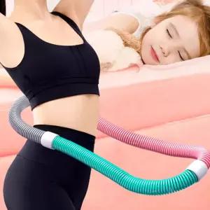훌라후프 다이어트 무소음 지압 허리운동 후프 꽈배기 간편휴대 스프링 실내