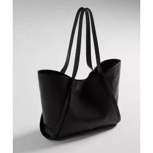 JILL BY JILLSTUART [다니엘] 블랙 쇼퍼백 - 레더 verJLBA6E300BK JLBA6F300BK