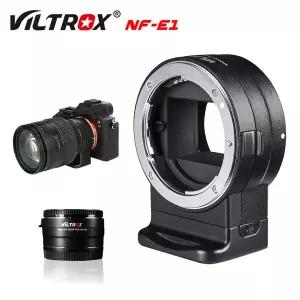 호환 VILTROX NF-E1 니콘 F 마운트 렌즈를 소니 E 마운트 미러리스 렌즈 어댑터로 변환 니콘 F 렌즈 - 소니