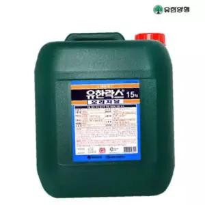 유한락스 레귤러오리지날 락스말통15KG대용량살균소독