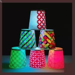 테셀레이션 종이컵 300/테이프/테셀/교구/데코/만들기/스티커/패턴/학습/공부/완구/꾸미기/공작/활동/쌓기