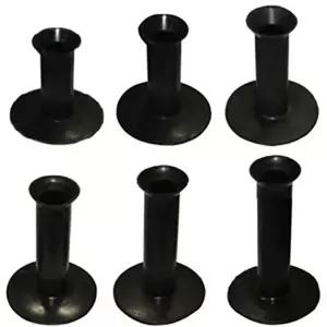 타석 교체용 고무티 골프연습장용 6개 개인골프티 골프티꽂이 플라스틱골
