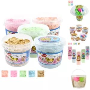 이지 루미 샌드 모래 놀이 3L (1.5kg) 대용량 리필/유치원/촉감/색모래/아트/유아/실내/장난감/아동/점토