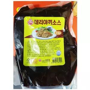 데리야끼소스 (오뚜기 2K)X6 업소전용 분식점 박스판매