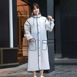 장마 잘 찢어지지않는 캡가드 우의 예쁜라인 레인코트