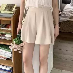 여성와이드팬츠 치마바지 국내생산 데일리 슬랙스 무드 세련된