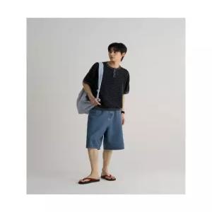 에잇세컨즈 와이드 버뮤다 데님 하프밴딩 쇼츠 - 블루 456525SS2P 6489030