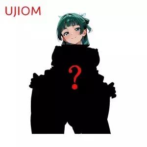 UJIOM Maomao 피규어 큰 가슴 벽 스티커 패션 재미있는 사랑스러운 스크래치 방지 비닐 데칼 프리미엄 범퍼
