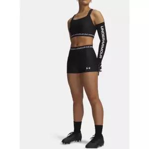 매장정품 UNDERARMOUR 언더아머 6010725 008 블랙 히트기어 여성용 쇼티 여성 3부 숏 레깅스 타이즈 601072