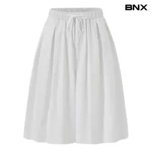 [BNX] 데일리 허리 밴딩 플레어 미디 팬츠 (BY2PT038L0)