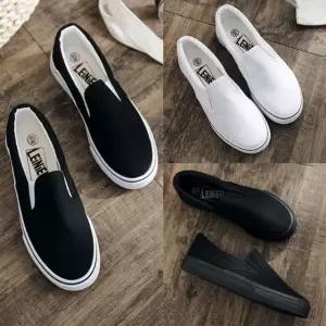 빅사이즈 남여공용단화 스니커즈 슬립온 여자 운동화 빅사이즈단화 슬립온 신발 스니커즈 여성단화