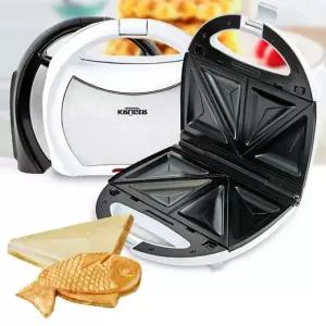 붕어빵 크루거733 와플메이커 샌드위치 3in1