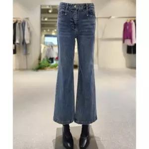 한정수량 온앤온 워싱 세미부츠컷 데님 팬츠 NJJ6W-L9220 2825353