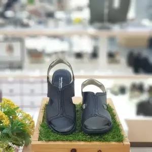허시파피 세이브존04 여성컴포트세미캐주얼밴딩베이직(4cm)샌들 블랙 333FP031