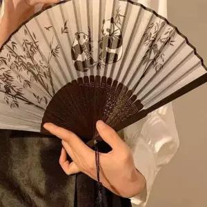 10타입 전통부채 대나무 접이식 휴대용부채 태슬부채 D 손부채 26D1A